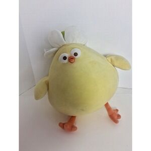 Miniso Dundun Chicken Plush Fat Chubby Spring Chick Yellow White Daisy Flower